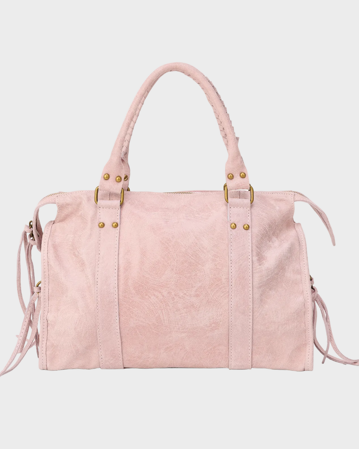 Vanilla Pink Genuine Leather Shoulder Bag