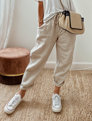 Lina | Linen Wide-Leg Pants - Image 1