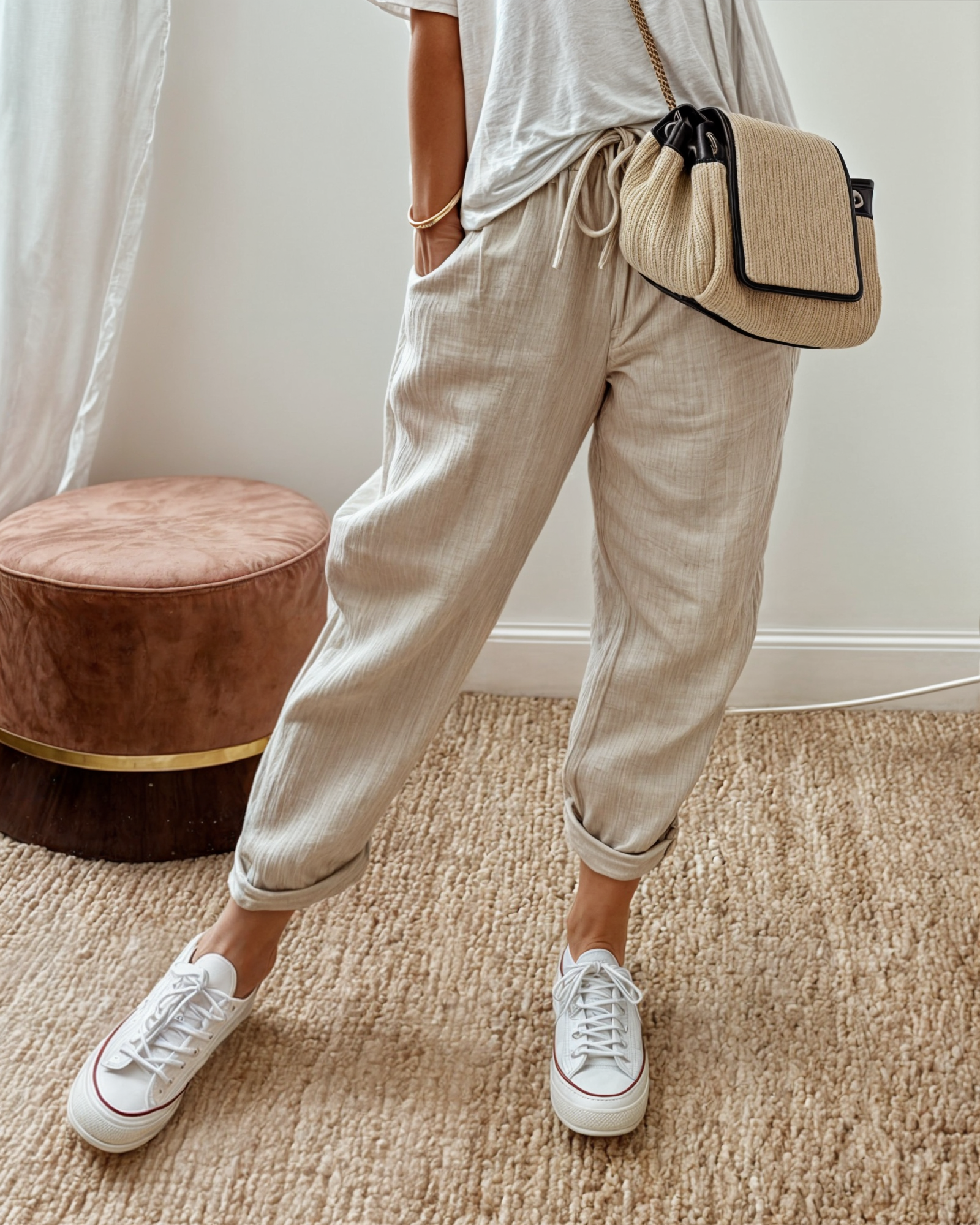 Lina | Linen Wide-Leg Pants - Image 1