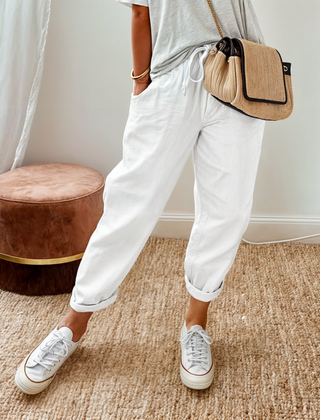 Lina | Linen Wide-Leg Pants - Image 3