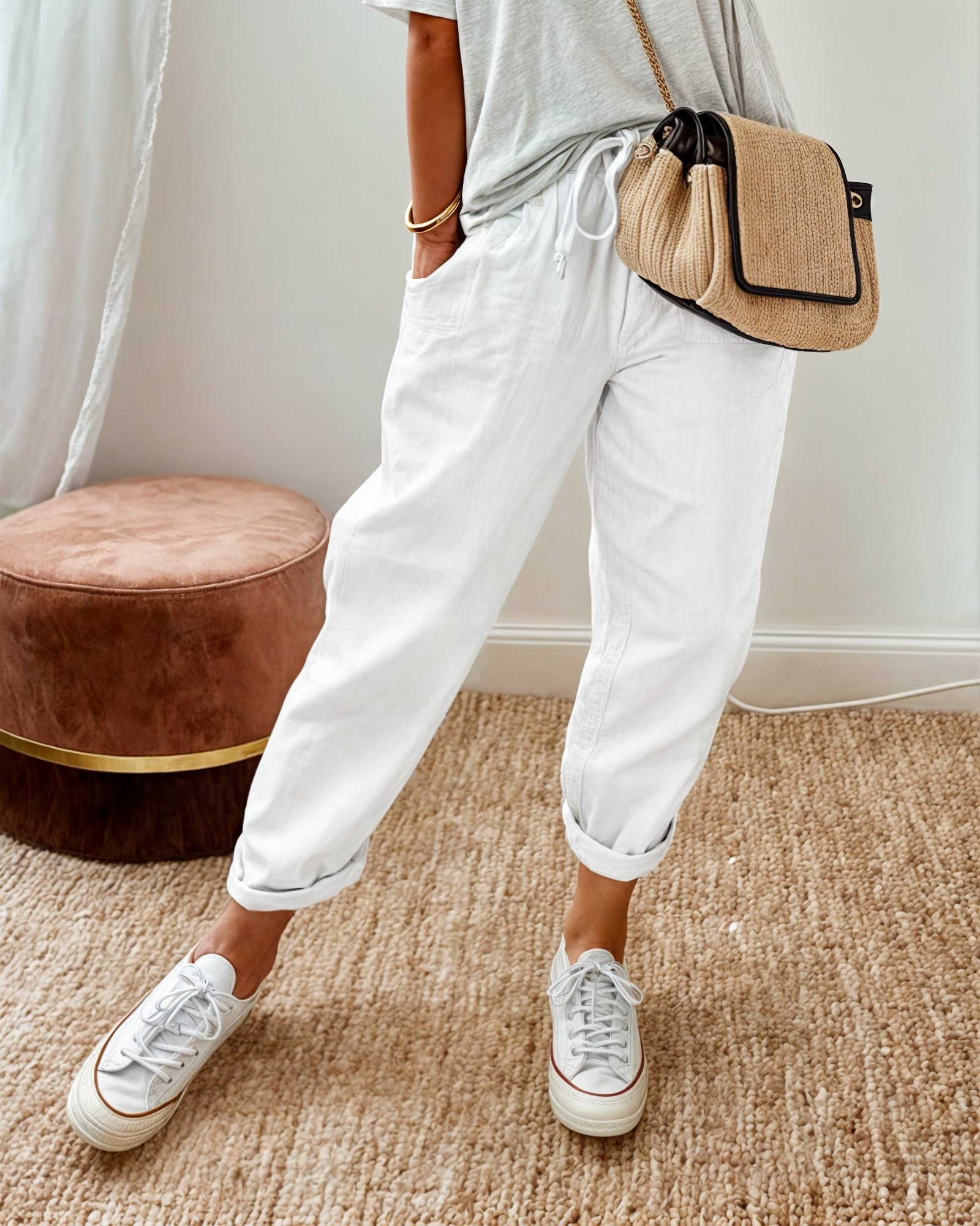 Lina | Linen Wide-Leg Pants - Image 3