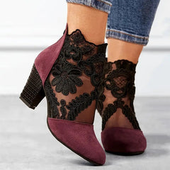 Charlotte | Women's White Heels - Image 1