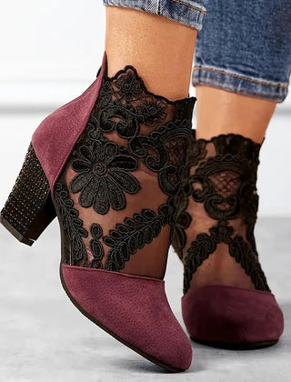 Charlotte | Women's White Heels - Image 1