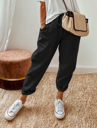 Lina | Linen Wide-Leg Pants - Image 5