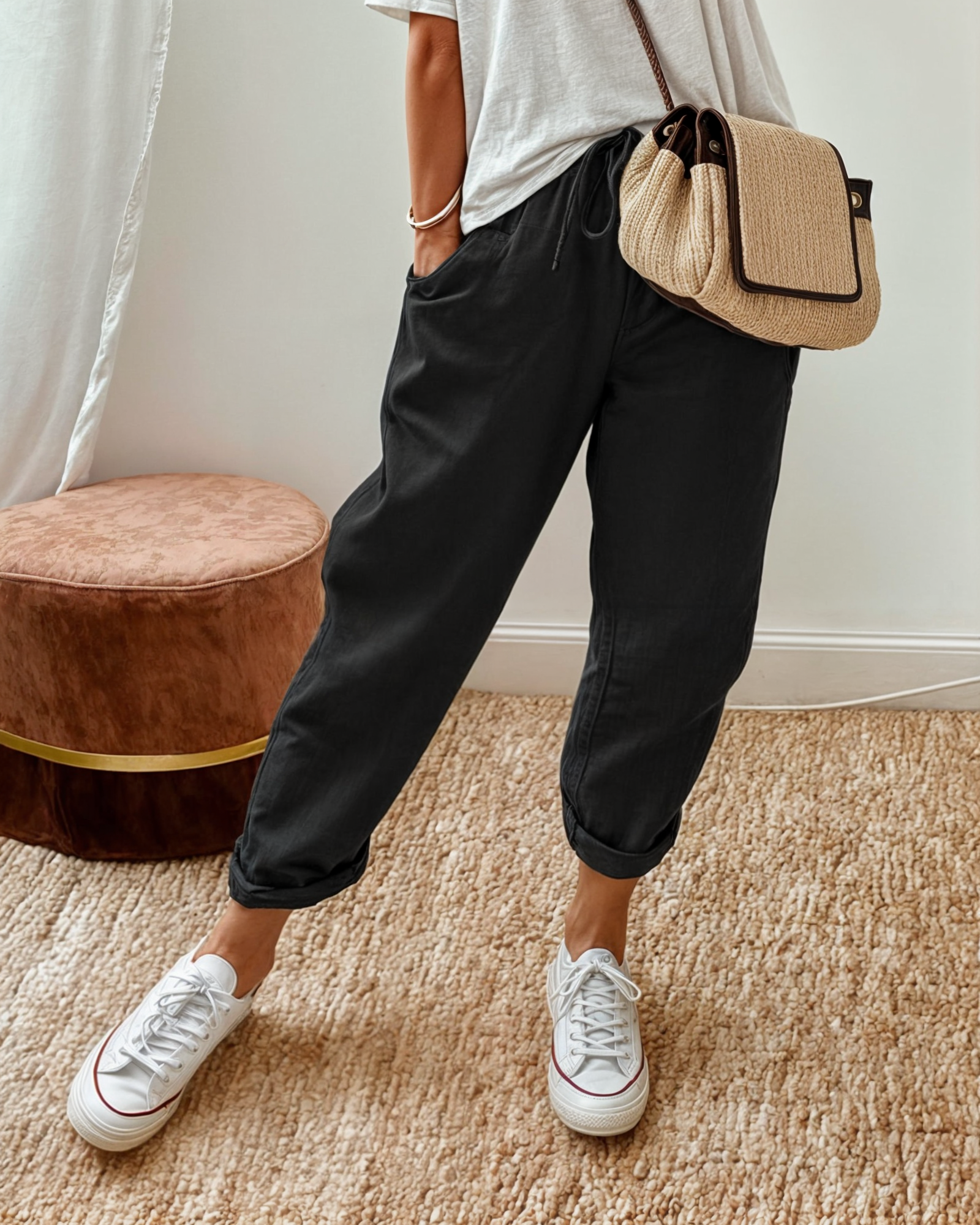 Lina | Linen Wide-Leg Pants - Image 5