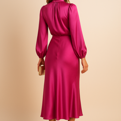 Kriz | High Waist Midi Dress - Image 26