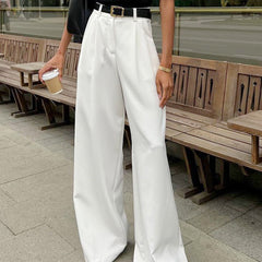 Julia | Women’s Relaxed-Fit Wide-Leg Office Pants - Image 1
