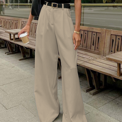Julia | Women’s Relaxed-Fit Wide-Leg Office Pants - Image 5