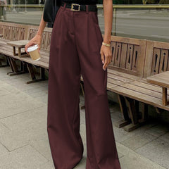 Julia | Women’s Relaxed-Fit Wide-Leg Office Pants - Image 6