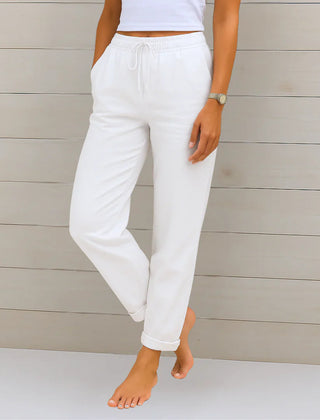 Ellaine | Linen Stretch Pants - Image 2