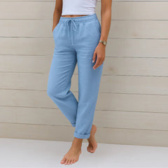 Ellaine | Linen Stretch Pants - Image 3