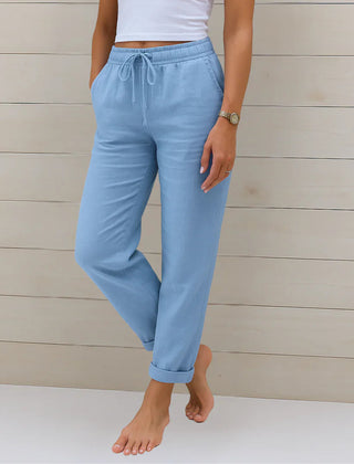 Ellaine | Linen Stretch Pants - Image 3