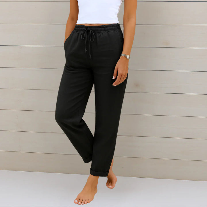 Ellaine | Linen Stretch Pants - Image 4