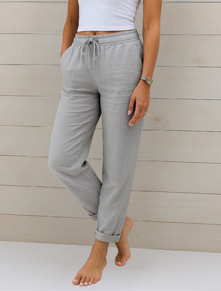 Ellaine | Linen Stretch Pants - Image 5