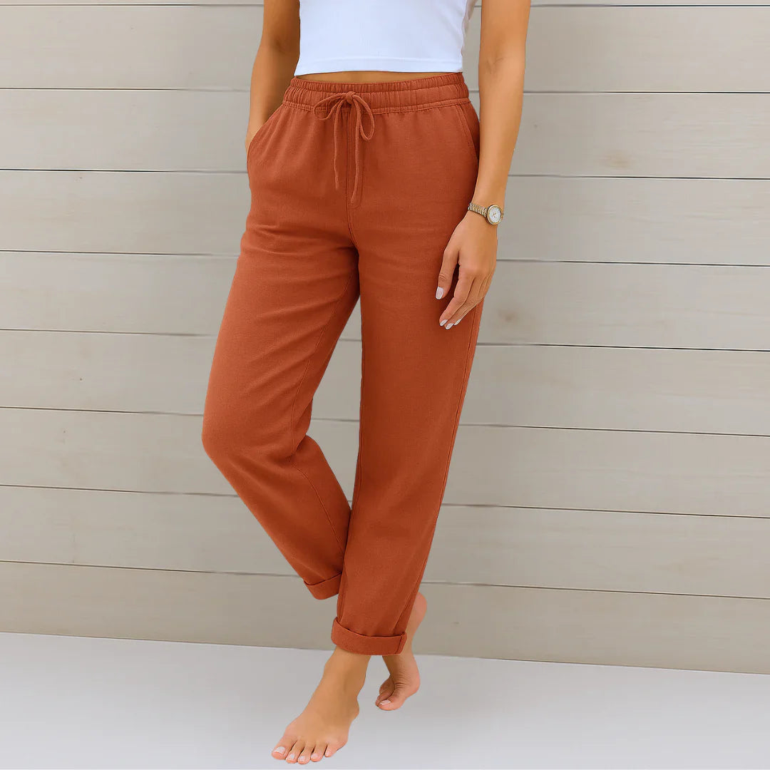 Ellaine | Linen Stretch Pants - Image 6