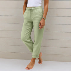 Ellaine | Linen Stretch Pants - Image 7