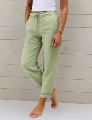 Ellaine | Linen Stretch Pants - Image 7