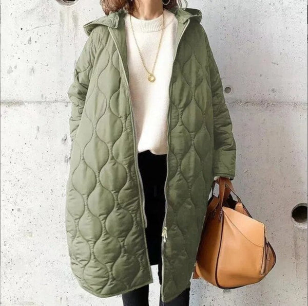 Gabriela | Women’s Winter Quilted Coat With Hood 0