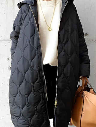 Gabriela | Women’s Winter Quilted Coat With Hood 1