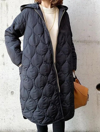 Gabriela | Women’s Winter Quilted Coat With Hood 2