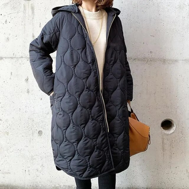 Gabriela | Women’s Winter Quilted Coat With Hood 2