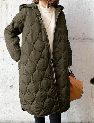 Gabriela | Women’s Winter Quilted Coat With Hood 3