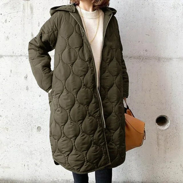 Gabriela | Women’s Winter Quilted Coat With Hood 3