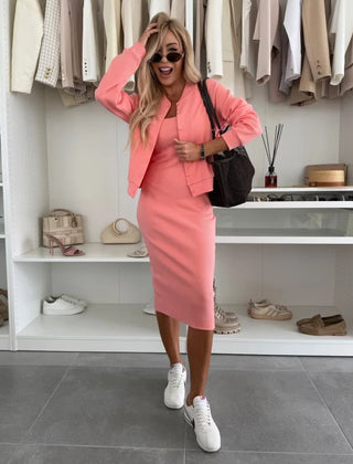 Helia | Two Piece Dress Outfit Set - Image 8