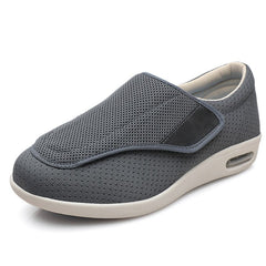 Men's Breathable Mesh Extra-Wide Shoes | Comfortable Adjustable Straps for Sensitive Feet 0