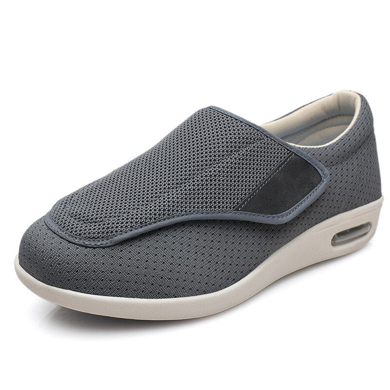 Men's Breathable Mesh Extra-Wide Shoes | Comfortable Adjustable Straps for Sensitive Feet 0