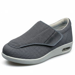 Men's Breathable Mesh Extra-Wide Shoes | Comfortable Adjustable Straps for Sensitive Feet 7