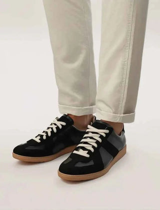 Men's Minimalist Canvas Sneakers | Sleek Casual Footwear for Everyday Style 2