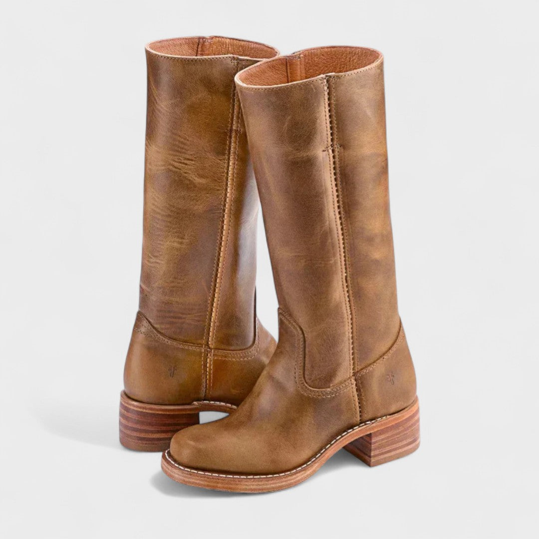 Women’s Classic Cowboy Boots – Stitched Western Boots