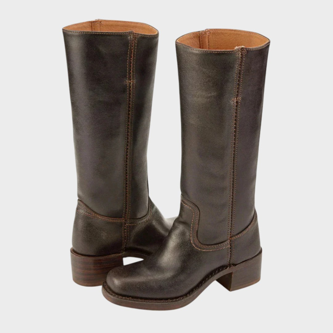 Women’s Classic Cowboy Boots – Stitched Western Boots