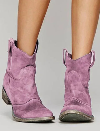 Paloma | Vintage Western Ankle Boots - Image 5