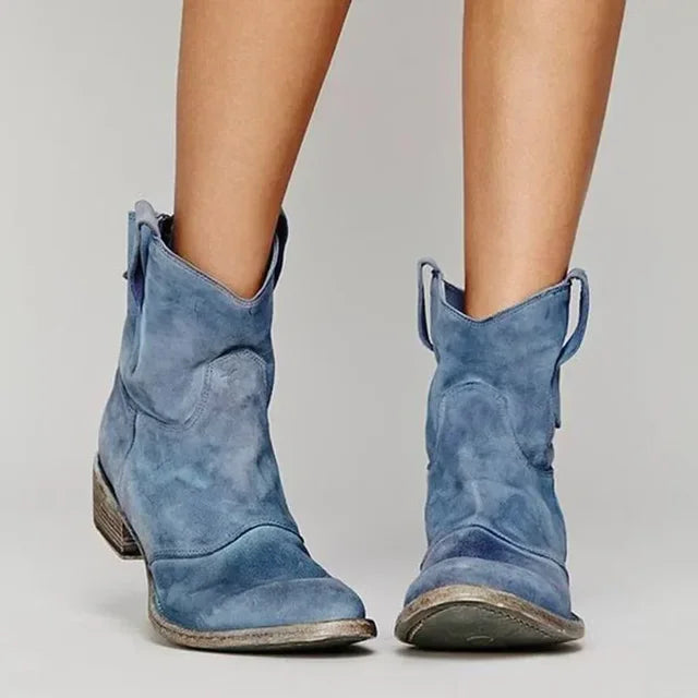 Women’s Outdoor Ranch Boots – Rugged Western Style
