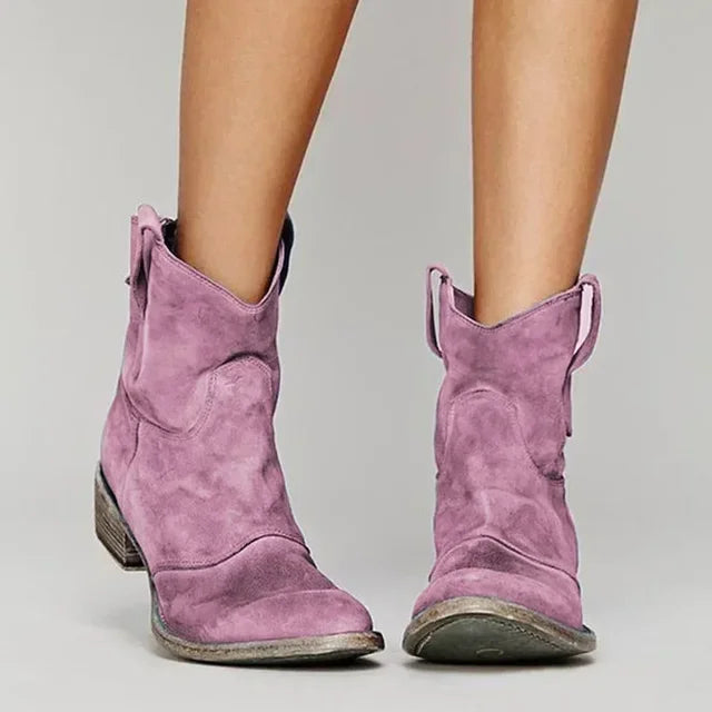 Women’s Outdoor Ranch Boots – Rugged Western Style