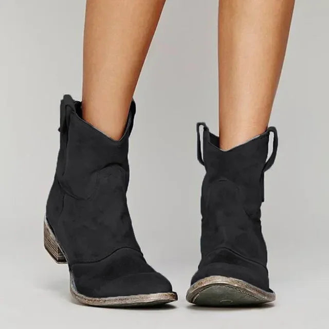 Women’s Outdoor Ranch Boots – Rugged Western Style