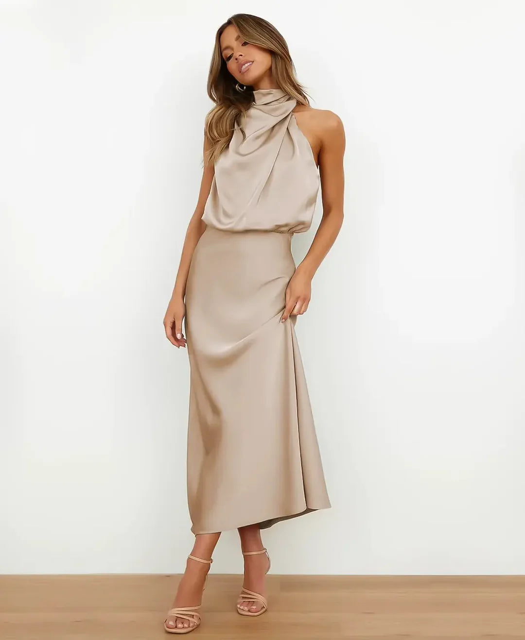 Solène | Elegant Midi Dress - Image 19
