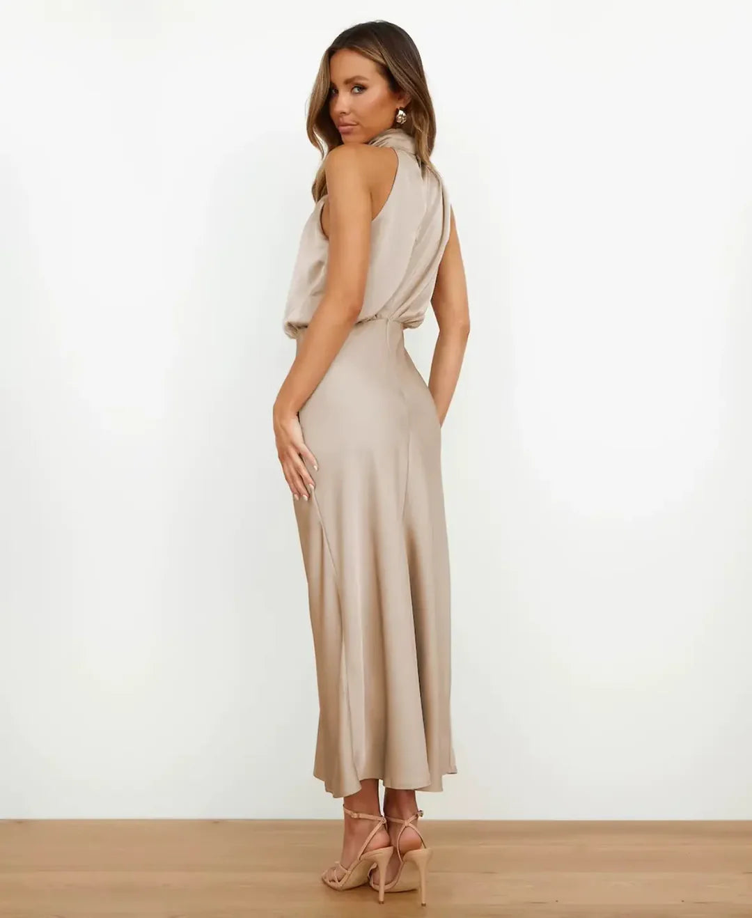 Solène | Elegant Midi Dress - Image 20