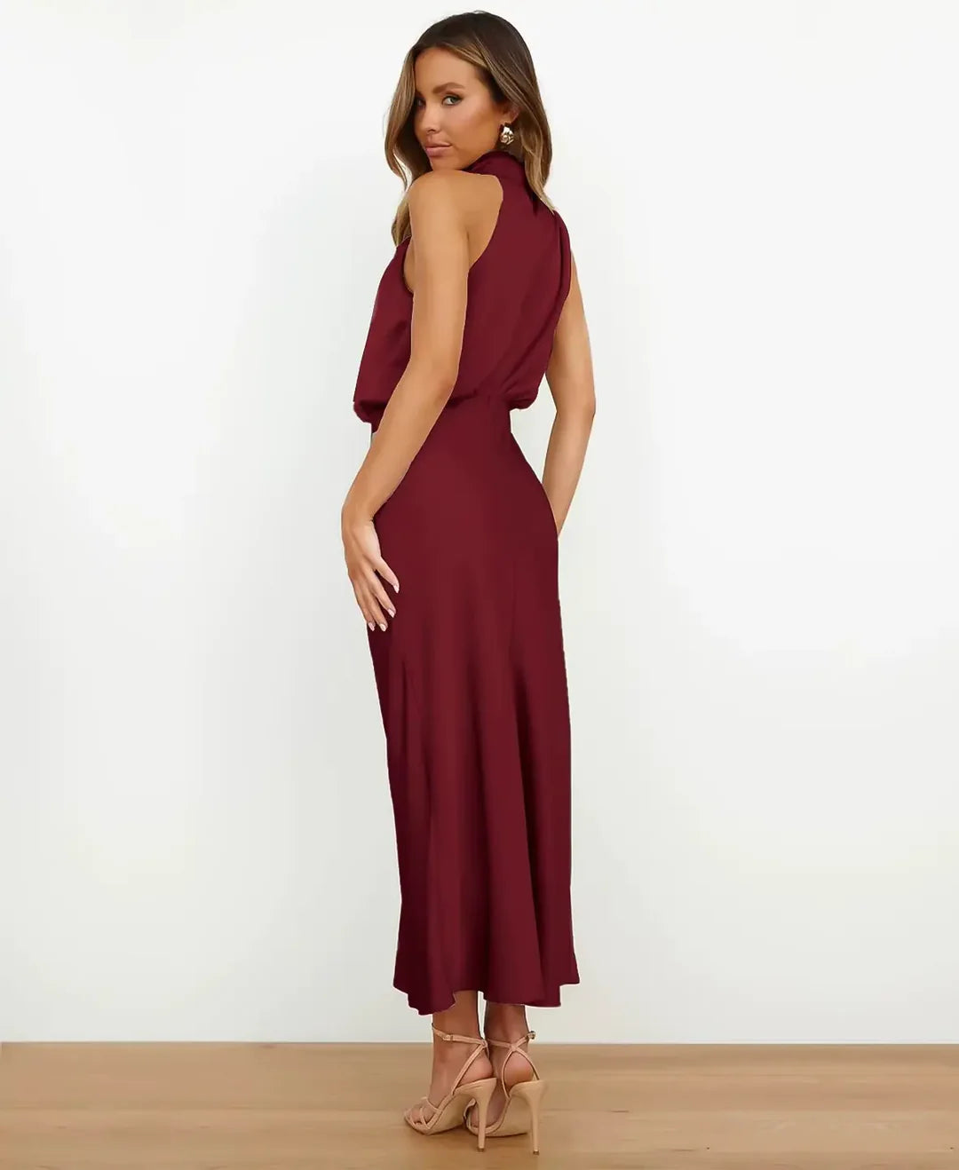 Solène | Elegant Midi Dress - Image 13