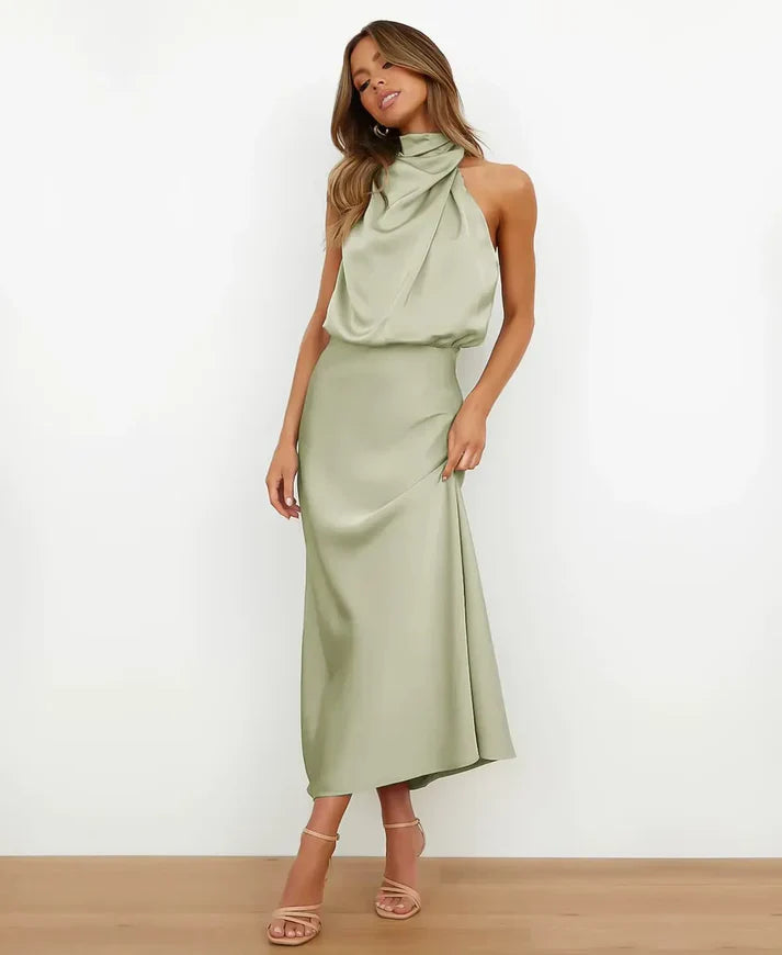 Solène | Elegant Midi Dress - Image 24
