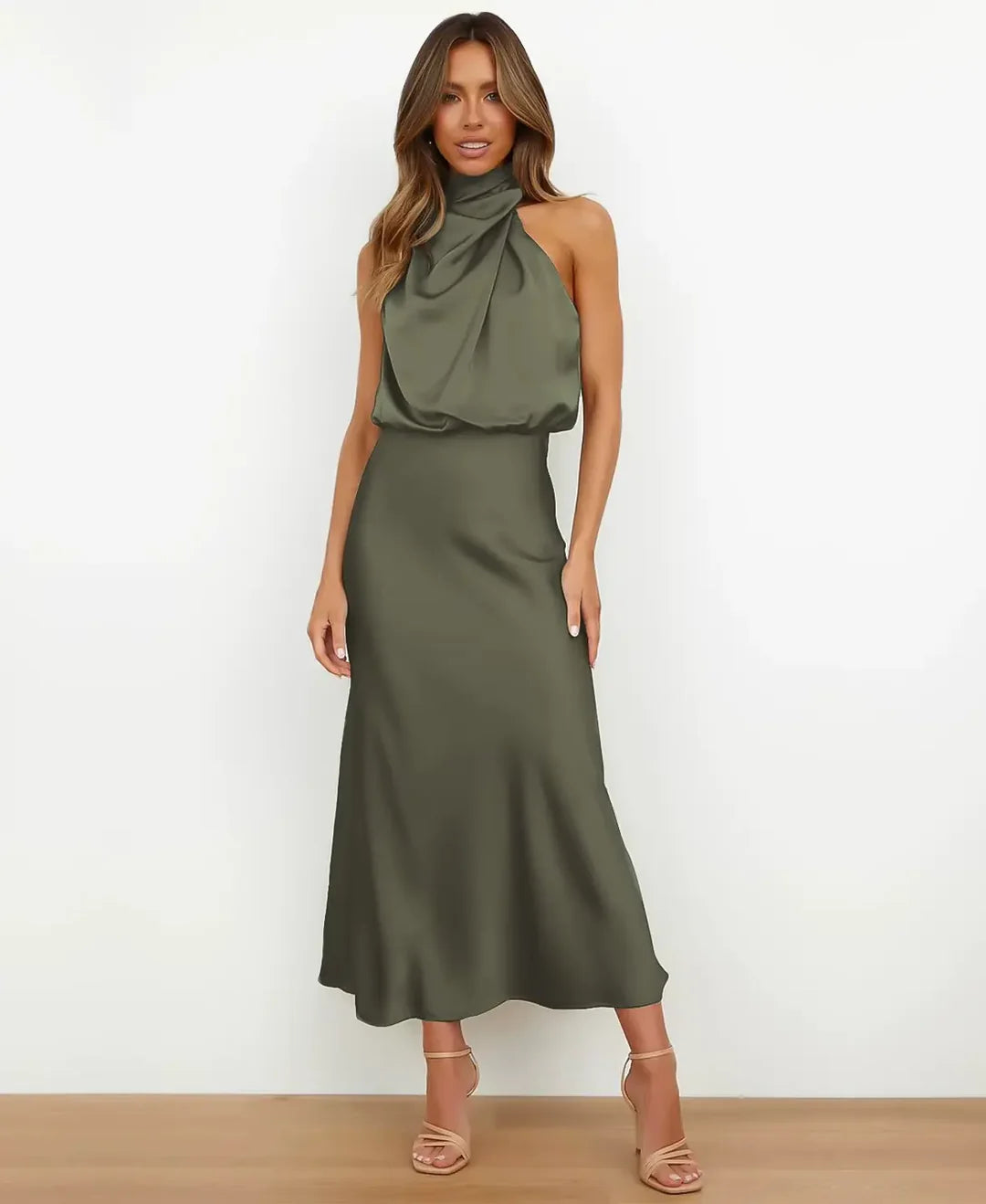 Solène | Elegant Midi Dress - Image 8