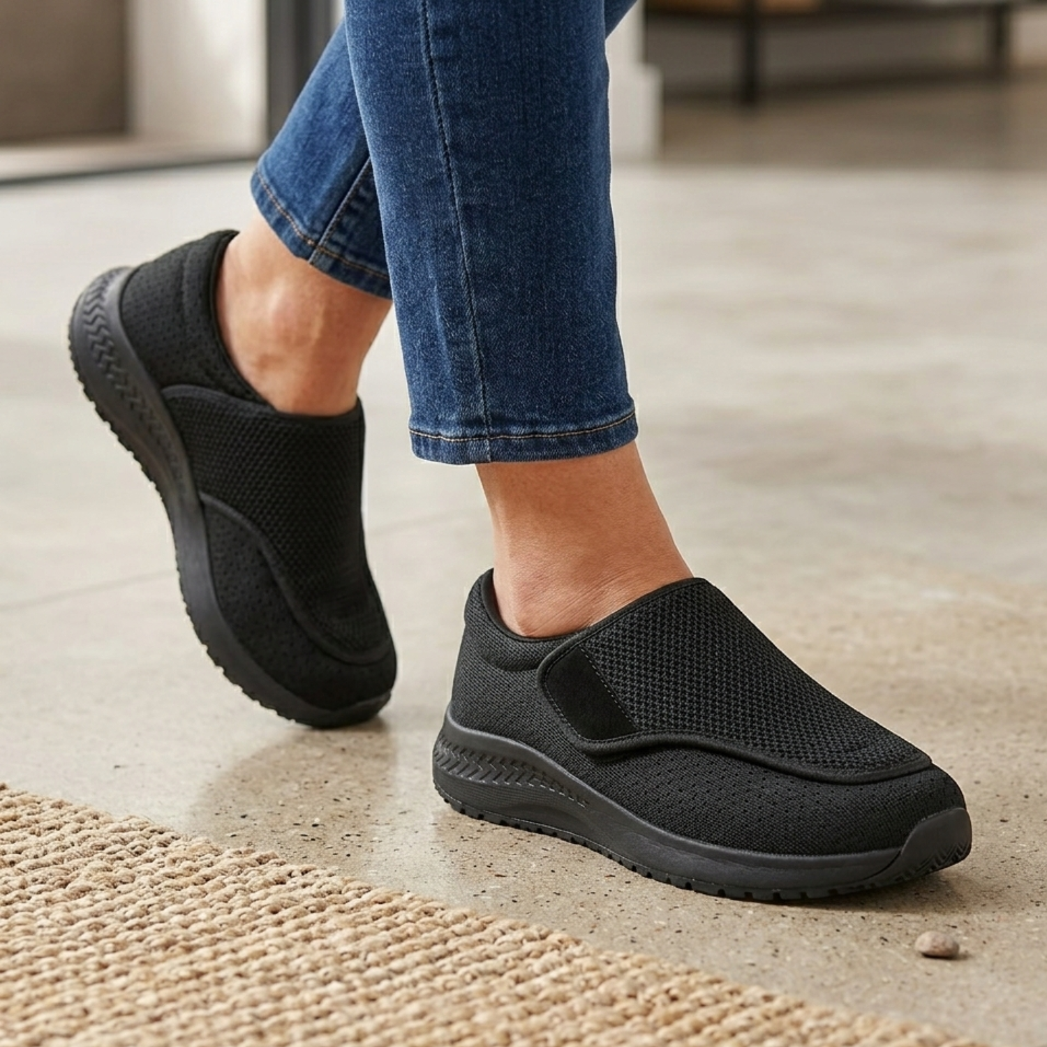 Unisex Extra-Wide Stretchable Shoes | Shock-Absorbing Comfortable Fit 0