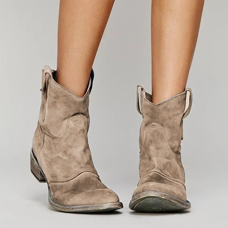 Women’s Outdoor Ranch Boots – Rugged Western Style