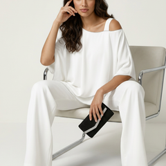 Women's Airy Chiffon Set | Elegant Tailored Outfit for All Occasions 3