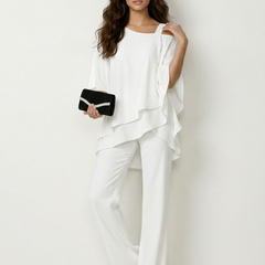 Women's Airy Chiffon Set | Elegant Tailored Outfit for All Occasions 4