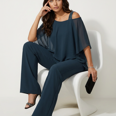 Women's Airy Chiffon Set | Elegant Tailored Outfit for All Occasions 6