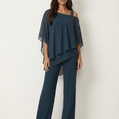 Women's Airy Chiffon Set | Elegant Tailored Outfit for All Occasions 8