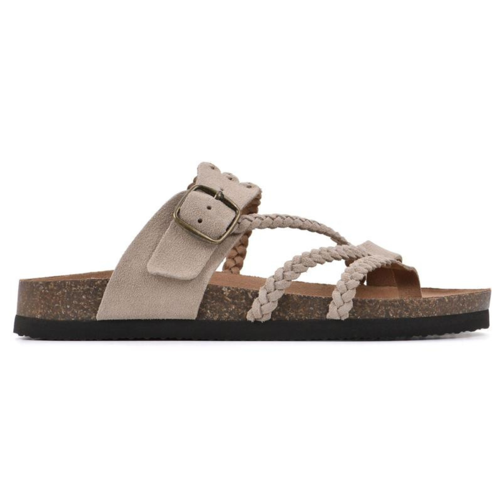 Women's Artisan Braided Buckle Sandals | Comfortable Chic Summer Footwear